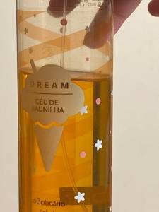 Oboticario Body Splash Dream Ceu De Baunilha