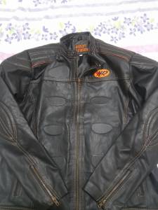 Jaqueta De Couro Legtimo Harley Davidson Nova