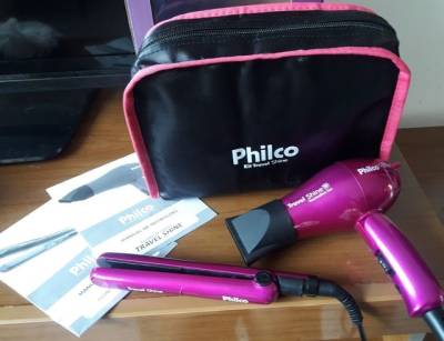 Kit Mni Chapinha E Mni Secador Philco