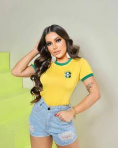 Camisa Feminina Baby Look