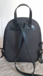 Bolsa Tipo Mochila Sneca Marrom/preta