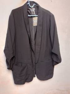 Blazer Preto Novo Tamanho G