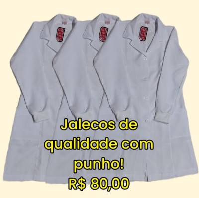 Jalecos Novos De Qualidade!