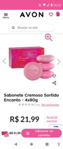 Lote De Sabonetes Avon