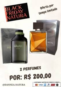 Black Friday Natura: Essencial + Kaiak Urbe