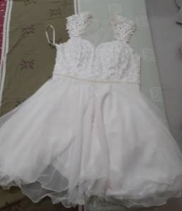 Vestidos  Branco 150 Verde 130