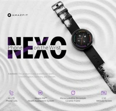 Smartwatch Amazfit Nexo