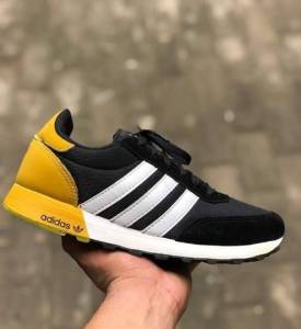 Adidas Neo Preto/amarelo (promoo)