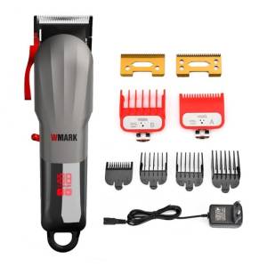 Maquina De Cabelo Wmark Display + Lamina Ceramica C4