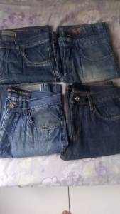 4 Calas Jeans Tam 40 Semi Nova 70 Reais