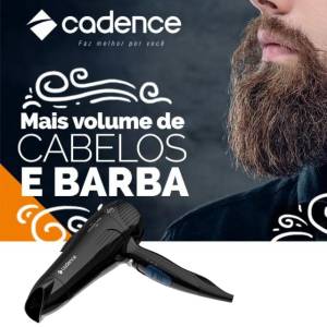 Secador De Cabelos Cadence Barber Line Sec520 Barba E Cabelos