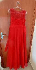 Vestido De Festa Vermelho Tamanho M