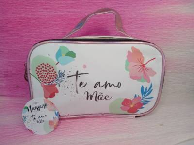 Necessaire Feminina Te Amo Me Marca Fwb Ala Perolada Bolsa