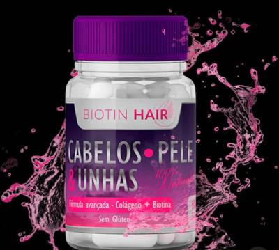 Biotin Hair - Cabelos, Pele E Unhas