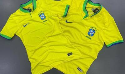 Camisa Do Brasil Tailandesa