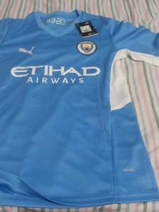 Camisa Do Manchester City Tradicional 21/22