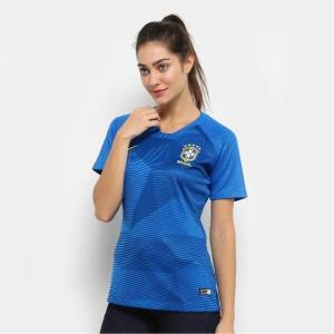 Camisa Seleo Brasileira Retr 18/19 Torcedor Feminina