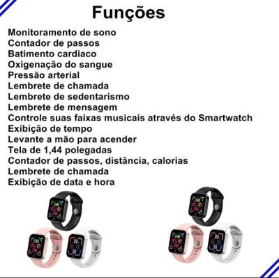 Relgio Inteligente Smartwatch Iwo D30 Y78 Lanamento Top