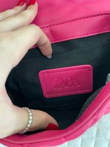 Bolsa Zara Cor Rosa