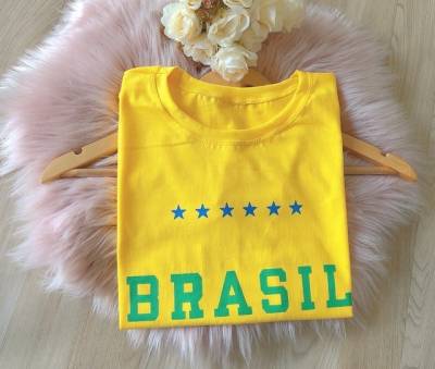 T- Shirt Brasil Disp. Tam (m) (1)