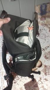 Mochila Uma Ala Diagonal No Peito 42 Cm Altura Quase Nova