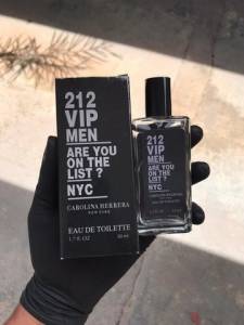 Kit 03 Perfumes 212 Vip Men 50ml Fixa 12h