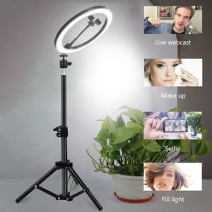 Promoo Ring Light, Iluminador Led 26cm Trip 1.70cm