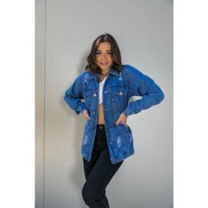 Jaqueta Jeans Feminina