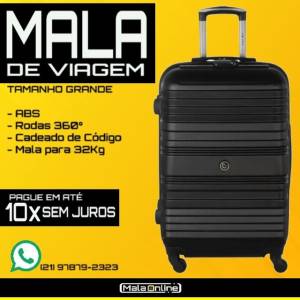 Mala De Viagem Grande 32kg Montreal Promoo