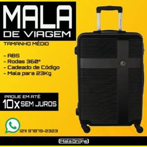 Mala De Viagem Mdia 23kg Milo Promoo