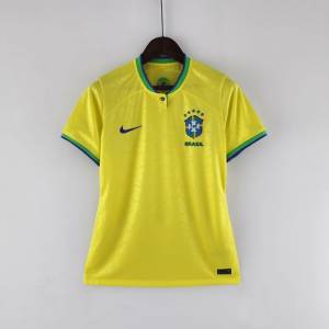 Camisa Brasil Feminina P M G Gg Copa Amarela