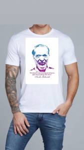 Camisetas Charles Bukowski