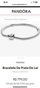 Pulseira Pandora Original !!!