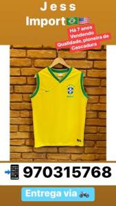 Camisa Do Brasil Oficial Temos Tam G1 , G2 E G3