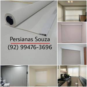 Persianas Souza; Cortinas E Persiana Com Band Box