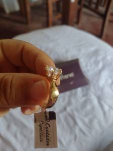 Anel Romanel F,ouro 18k