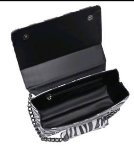 Bolsa Transversal Dbora Ribeiro Zebra