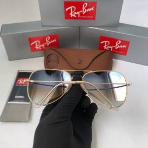 culos De Sol Ray Ban Aviador Azul Degrad Novo