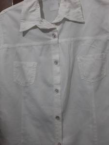 Camisa Branca Feminina - Tam. 40