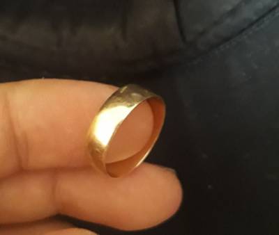 Vendo Essa Aliana De Ouro 18k