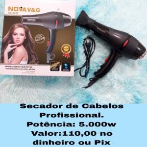 Secador De Cabelos Profissional 5.000w