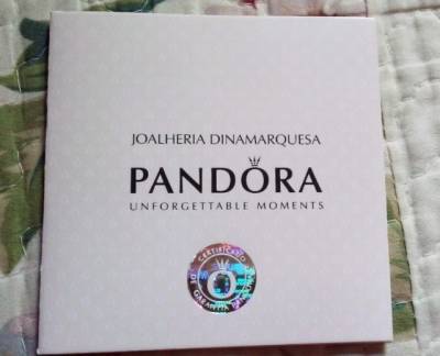 Pandora Novssimo C Certificado Dois Berloques Flor Vazada Em Prata 925