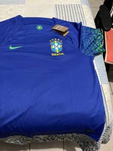 Camisa Do Brasil Azul