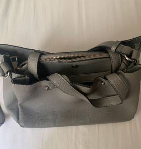 Bolsa Cinza Zara