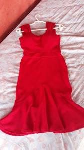 Vestido Vermelho Tamanho P