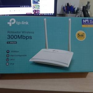 Roteador/modem Tp-link Wi-fi N 300mbps (tl-wr820n) - Novo Na Caixa