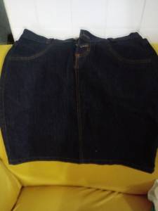 Saia Jeans Tamanho 36