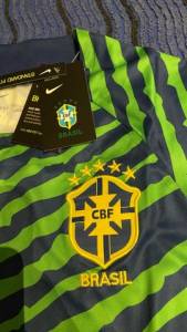 Camisa Da Seleo Brasil Pr Jogo 2022 P