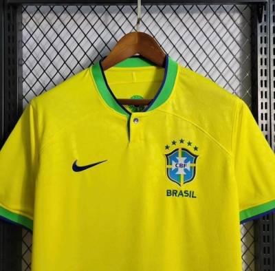 Camiseta Brasil Bordada Copa 2022