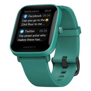 Smartwatch Amazfit Bip U Pro Verde Com Alexa E Gps